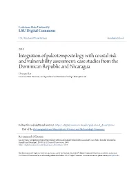 Integration of Paleotempestology with Coastal Risk and Vulnerability