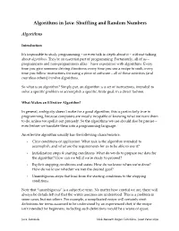 Introduction to Algorithms in Java