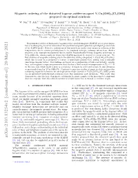 Arxiv:2103.13254V2 [Cond-Mat.Str-El] 20 May 2021