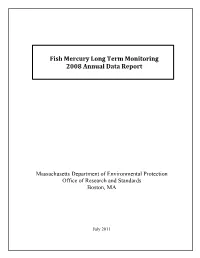 Fish Mercury Long Term Monitoring