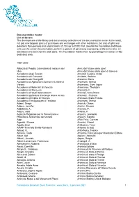 Fondazione Benetton Studi Ricerche / 1 Gennaio 2021 1