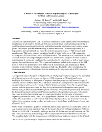 A Model of Pathways to Artificial Superintelligence Catastrophe for Risk and Decision Analysis