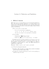 Deduction and Resolution