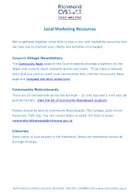 Local Marketing Resources