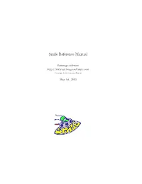 Smile Reference Manual