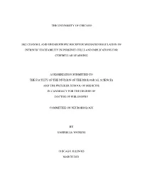 The University of Chicago Sk2 Channel and Metabotropic