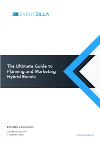 Hybrid Event Planning Guide