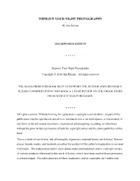 Improve Your Night Photography