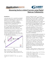 Measuring Surface-Related Currents Using Digital Staircase Voltmmetry