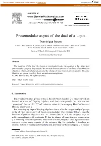 Protomodular Aspect of the Dual of a Topos