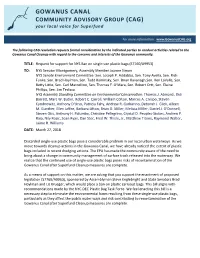 TITLE: Request for Support for NYS Ban on Single-Use Plastic Bags