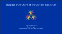 The Autism Spectrum