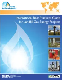 International Best Practices Guide for Landfill Gas Energy Projects
