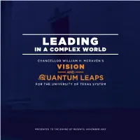 Leading in a Complex World