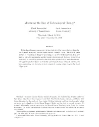 Measuring the Bias of Technological Change∗