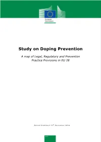 Study on Doping Prevention in Recreational Sport in the EU