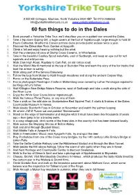 YTT 60 Things to Do.Pdf