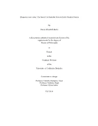 Eloquence Non Vaine: the Search for Suitable Style in Early Modern France