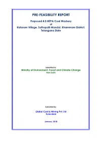 Pre-Feasibility Report