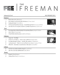 Volume 64, No 6 JULY/AUGUST 2014 Features Tech Columns Culture