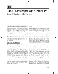 10.2 Decompression Practice 10