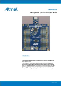 Atmega328p Xplained Mini User Guide