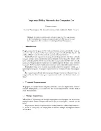 Improved Policy Networks for Computer Go