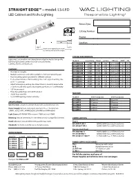 LS-LED LED Cabinet and Niche Lighting