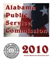 Annual Report for Fiscal Year 2010
