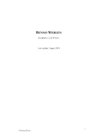 Benno Werlen