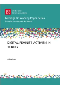 Digital Feminist Activism in Turkey
