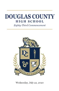 HIGH SCHOOL Eighty-Third Commencement