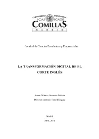 La Transformación Digital De El Corte Inglés