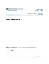 Preface and Introduction