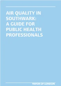 Air Quality in Southwark: a Guide for Public Health