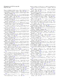Bibliography from ADS File: Noyes.Bib April 12, 2021 1