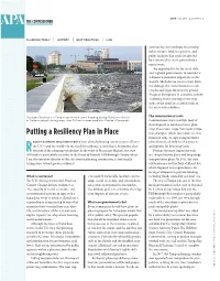 Putting a Resiliency Plan in Place