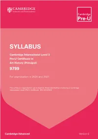 2021 Syllabus Content