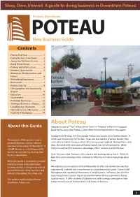 A Guide to Doing Business in Downtown Poteau