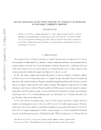 Arxiv:1905.05971V1 [Math.FA]