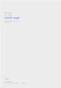 Design for the World's Stage