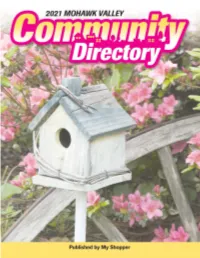 MOHAWK VALLEY COMMUNITY DIRECTORY 2021 MOHAWK VALLEY COMMUNITY DIRECTORY • PAGE 31 Butcher Fresh Meats Farm Fresh Produce