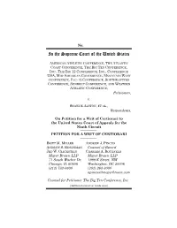 Petition for a Writ of Certiorari to the United States Court of Appeals for the Ninth Circuit ______PETITION for a WRIT of CERTIORARI ______