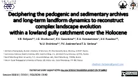 Deciphering the Pedogenic and Sedimentary Archives and Long-Term