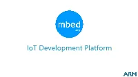 Iot Development Platform