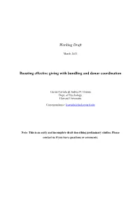 Boosting Effective Giving Working Draft Preprint Mar2021