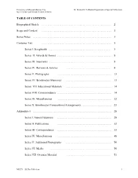 Ed Dix Collection Finding Aid (PDF)