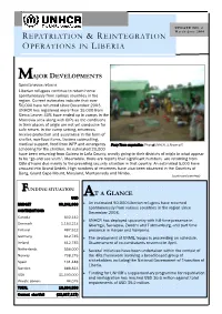 Repatriation & Reintegration Operations in Liberia