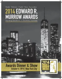 2014 Murrow Program