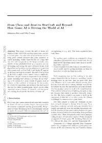 Arxiv:2002.10433V1 [Cs.AI] 24 Feb 2020 on Game AI Was in a Niche, Largely Unrecognized by Have Certainly Changed in the Last 10 to 15 Years
